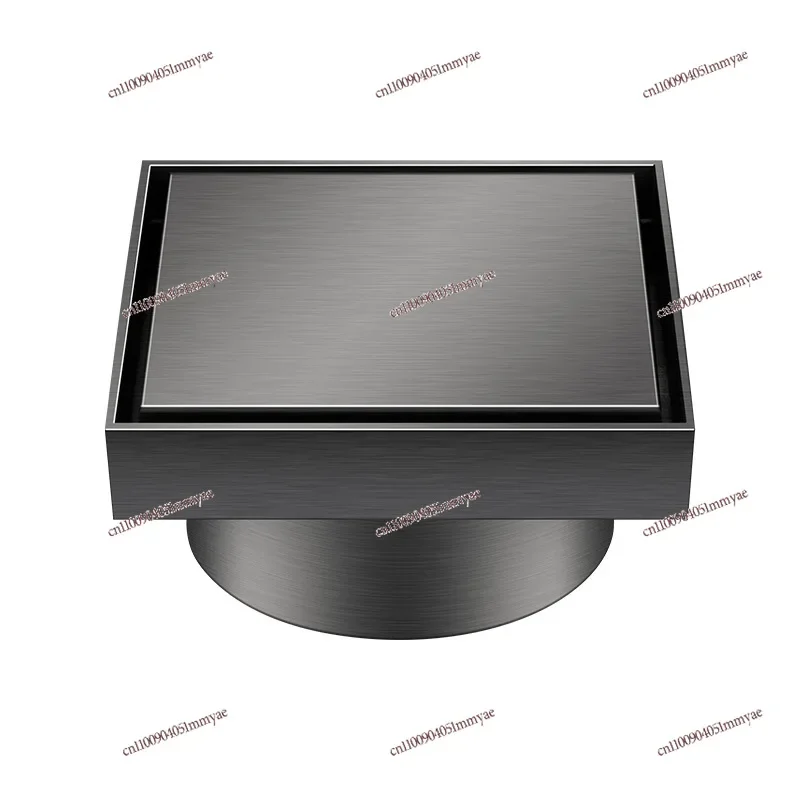 Can be inlaid with tiles to hide the floor drain of the cleaning port, stainless steel floor cleaning maintenance port