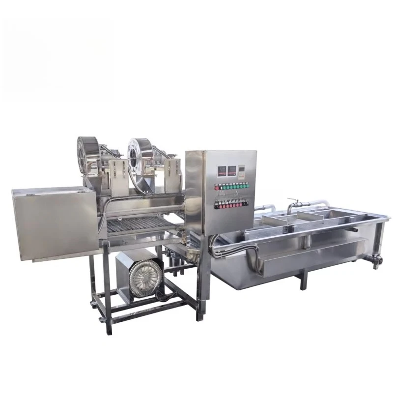 Industrial Fruit and Vegetable Bubble Washing Machine/cleaning Equip Automatic Large Commercial Continuous Leaf Washing Machine view 5