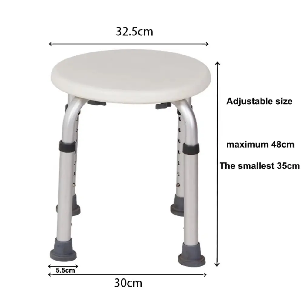 Sedile ausilio ecologico per anziani vasca da bagno doccia sgabello da bagno impermeabile sedia da toilette sgabello da doccia sedia da doccia