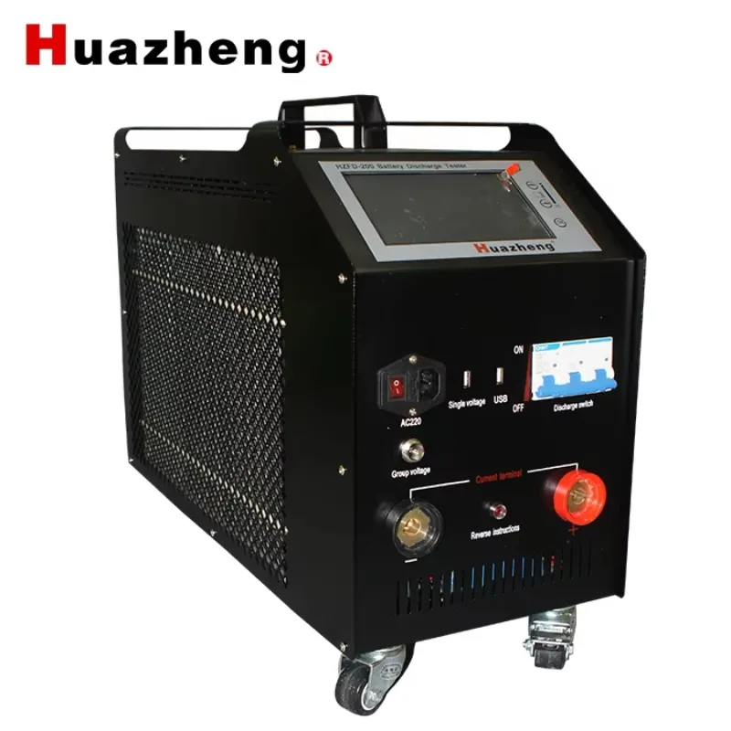 Huazheng HZFD-200High Accuracy Auto Discharging Battery Charger Load Test Equipment