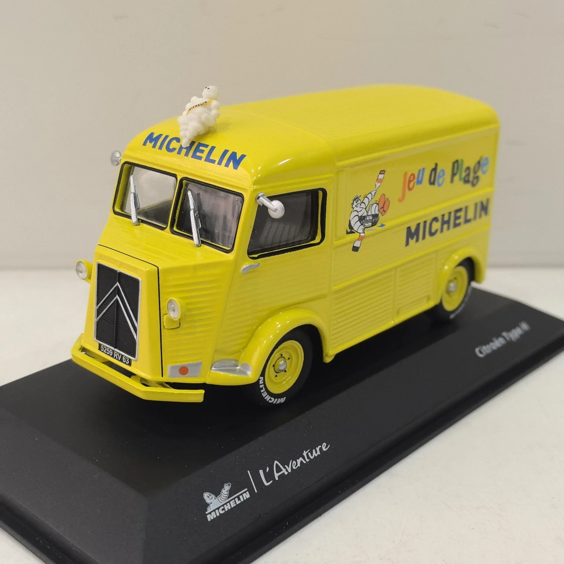

Diecast IXO 1/43 Scale CITROEN TYPE H Alloy Car Model Collectible Toy Gift Souvenir Display Ornament