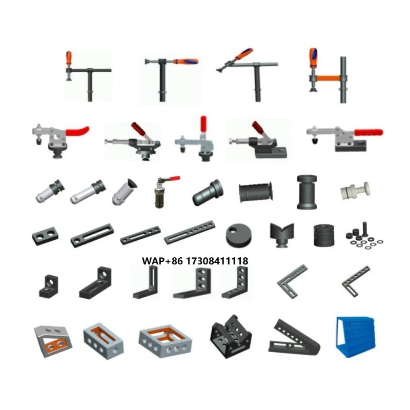 

3D Welding Table Handle Clamping Fixture Kit for Welding Table