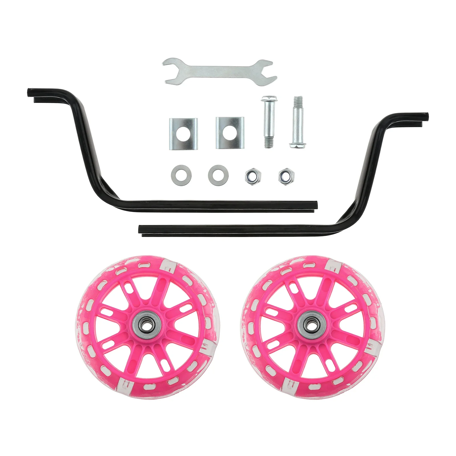 Children Bicycle Cycling Training Auxiliary Wheels Stabilisers Safty Support Wheel Set for Kids Balance 12 14 16 18 20 Inch Bike