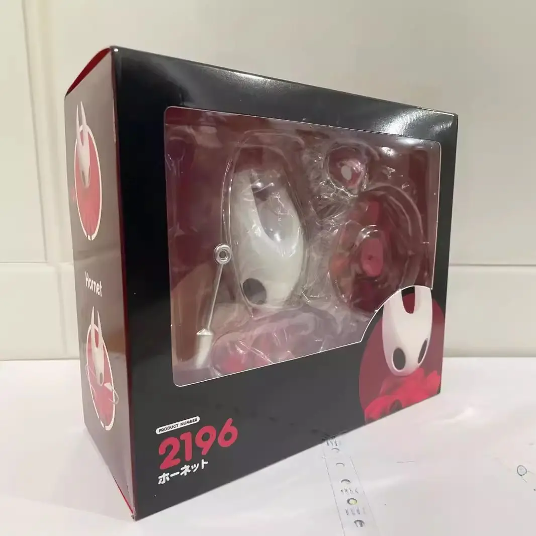 ホロウナイトゲームフィギュアかわいい 2195 放浪者リトルナイト 2196 ホーネット Q バージョンデスクトップコレクタブルフィギュアモデルおもちゃギフト