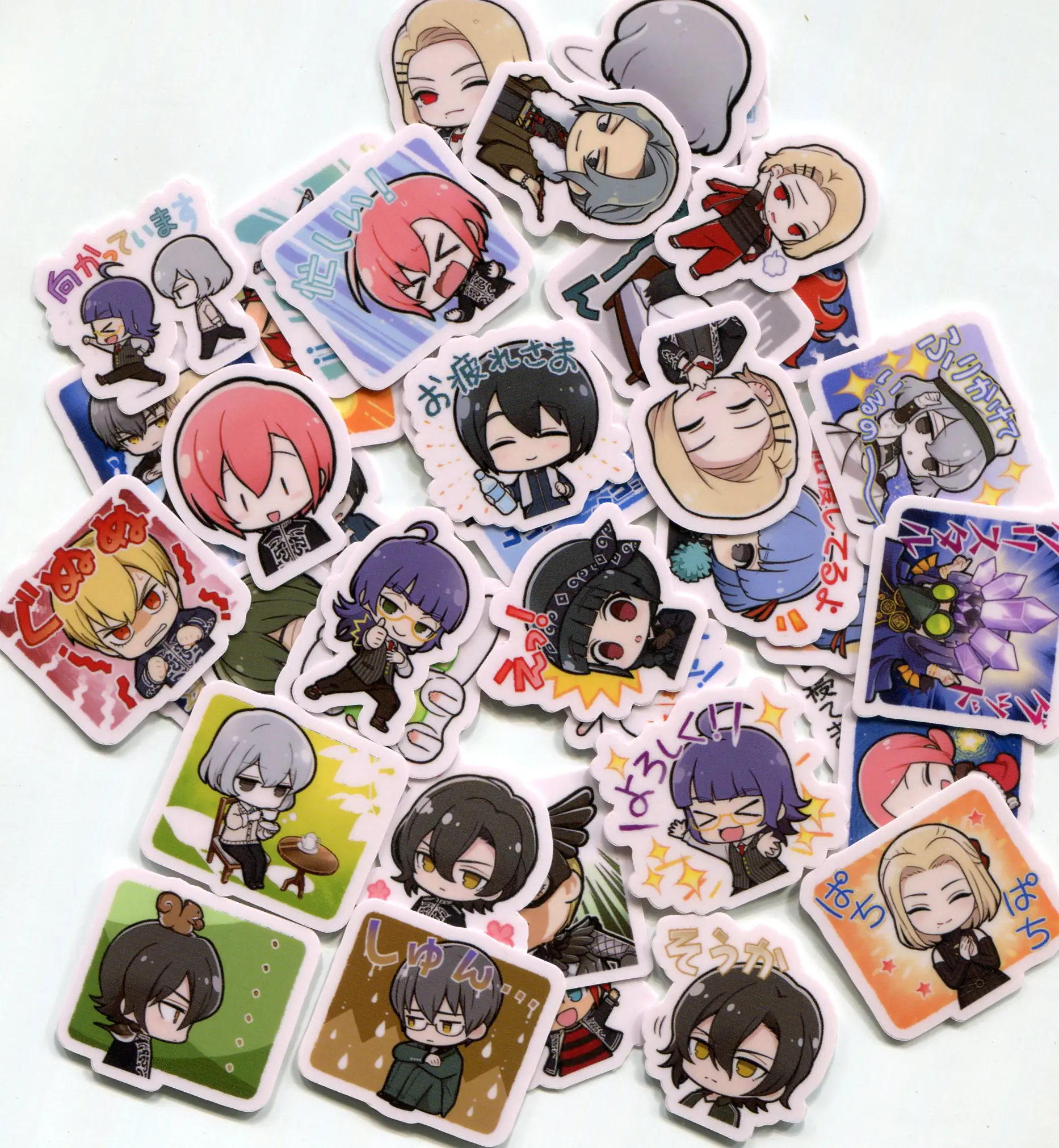 40pcs JACKJEANNE  2-3cm diy cute STICKER Z 136