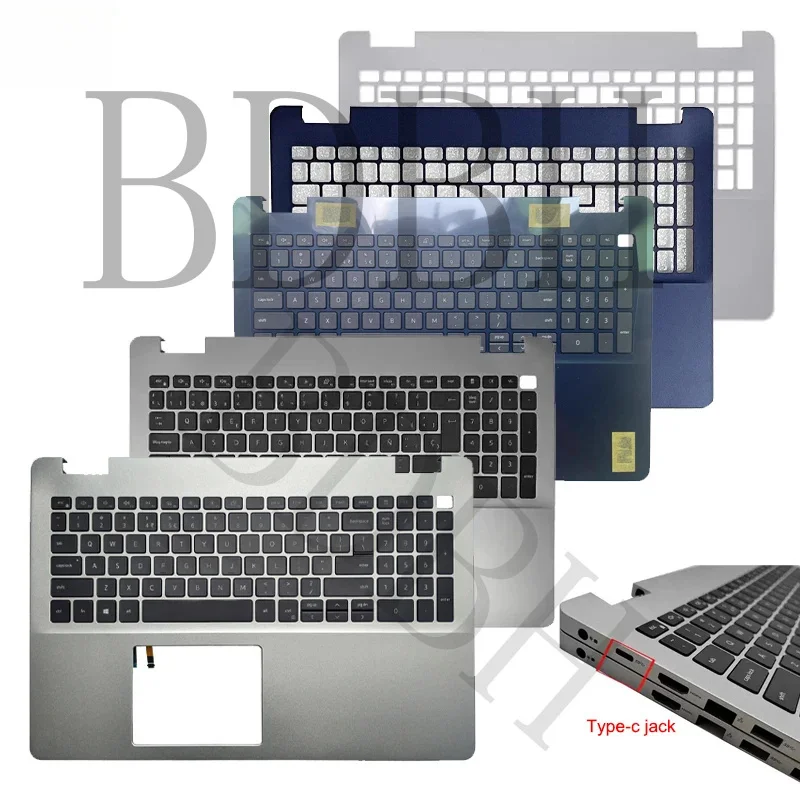 For Dell Inspiron 15 5593 5594 laptop palm rest case upper cover frame US RU SP keyboard 07G0RN 0V5JHC 05JK43