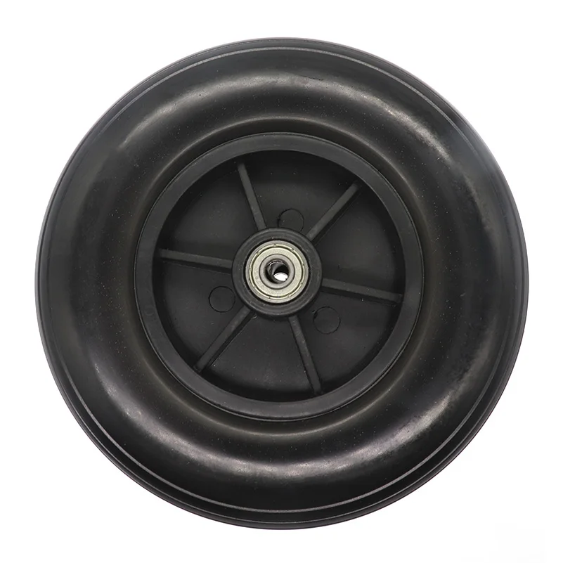 high quality for 8 Inch PU Wheel 200x50 Solid Front Wheel Tire Wheelchair Parts Universal Solid Front Wheel