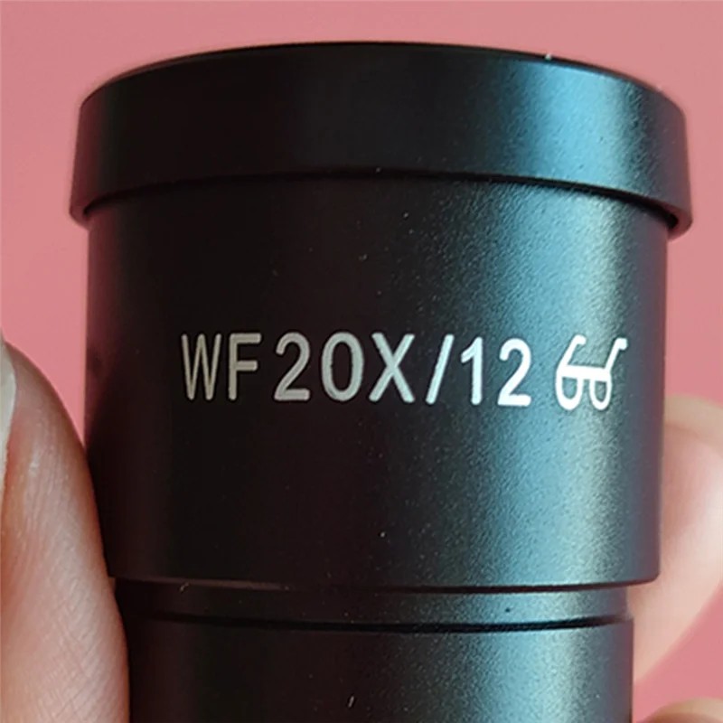 PHILE-20X Optical Stereo Microscope Eyepiece WF20X/12Mm WF20X For Repair Accessories Tools Microscope Eyepiece Accessories