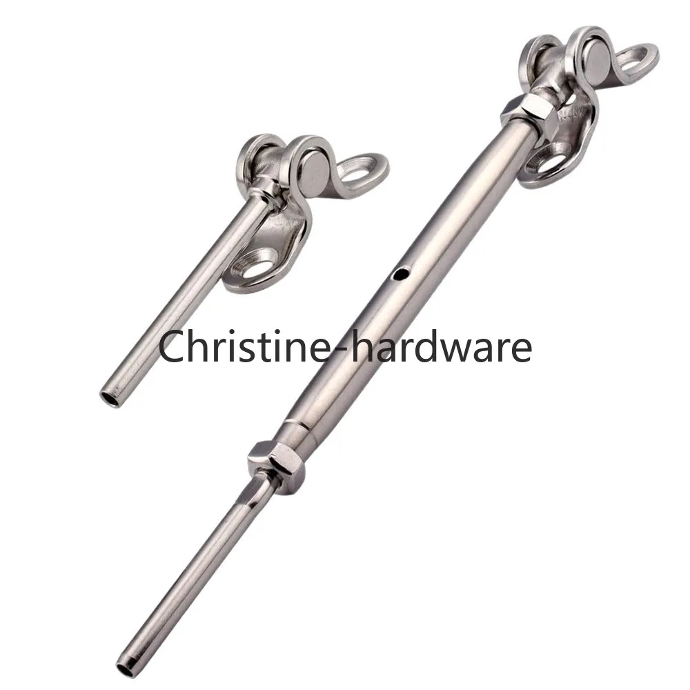 10 Pairs Cable Railing Kit T316 Stainless Steel 1/8