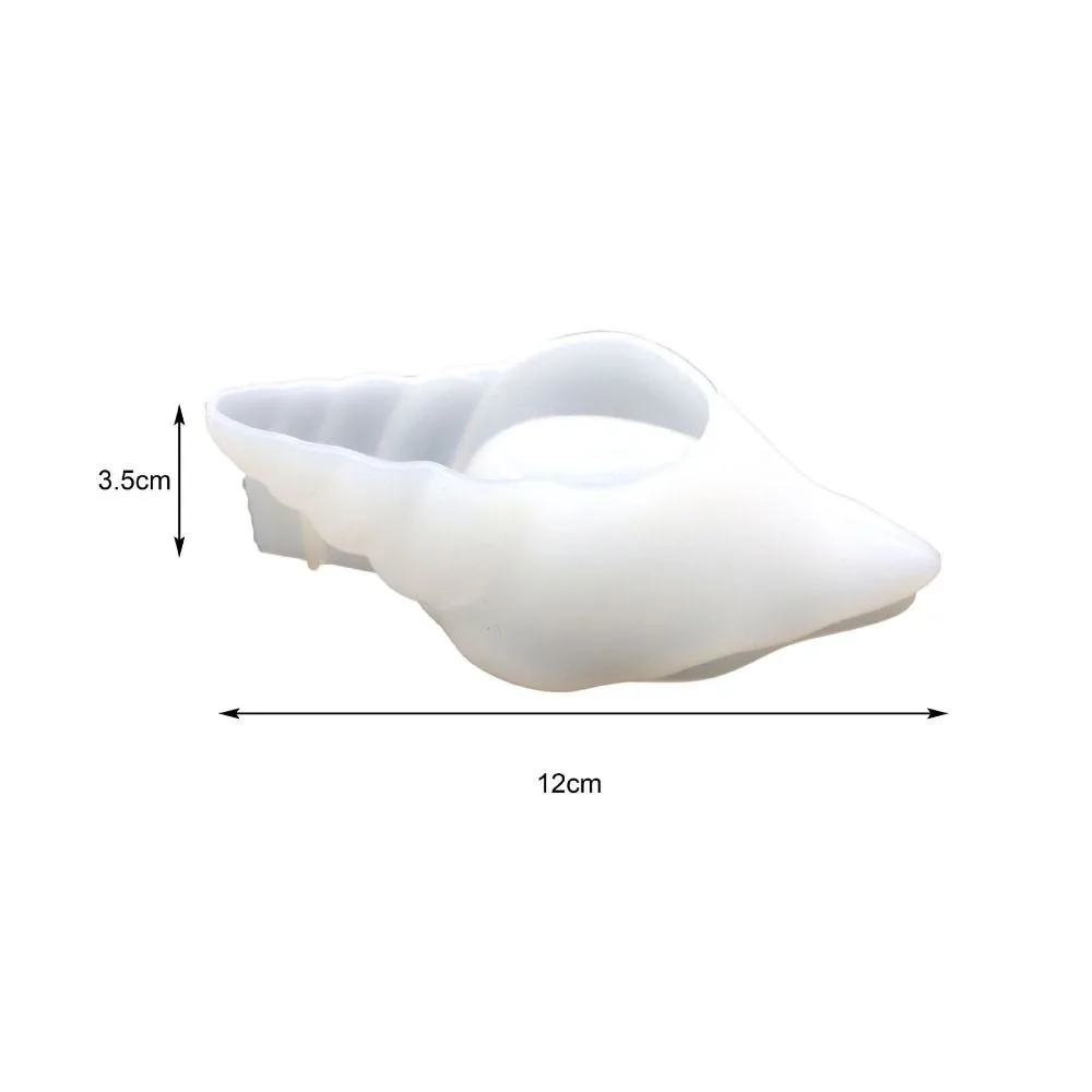 

Home Decor Sea Shell Conch Silicone Molds Storage Box 3D Resin Molds Concrete Handmade Candle Mould DIY