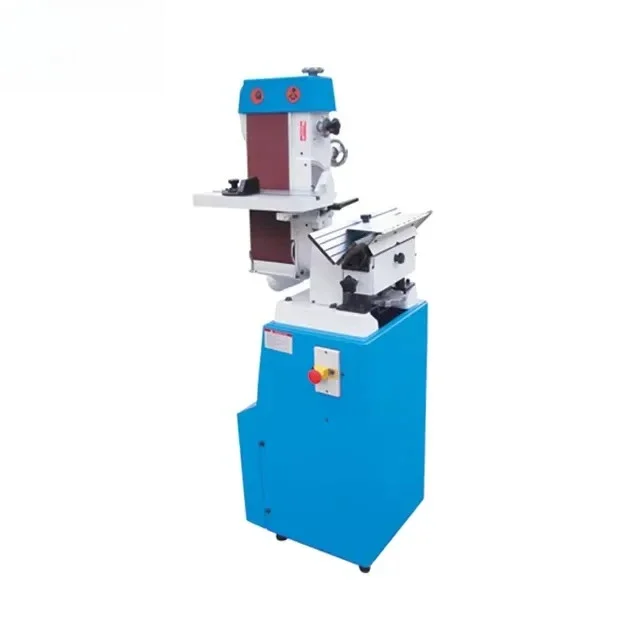 Bkm250 TTMC Sander Plate Edge Chamfer Hine, Industrial Belt Grinder For Metal And Wood