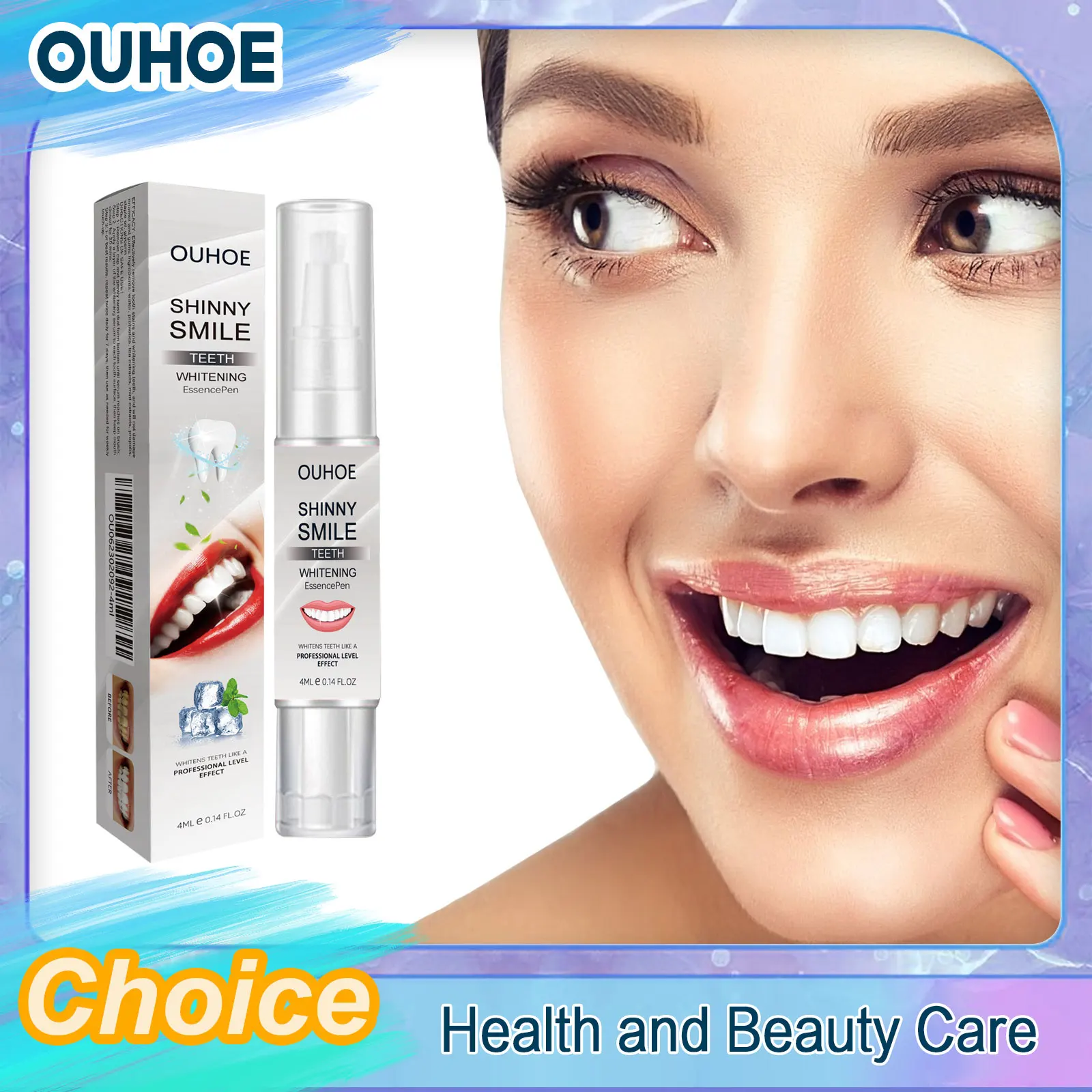 

Teeth Whitening Essence Pen Plaque Stain Removal Tartar Reduce Yellowing Fresh Breath Brightening Oral Hygiene Clean Enamel Care