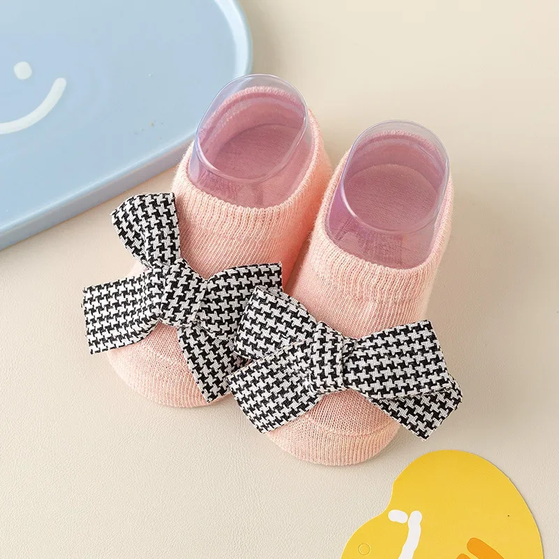 Summer Cartoon Baby Boy Anti Slip Floor Socks Thin Breathable and Sweat Absorbing Girls Children Short Boat Stocking Casual Cute