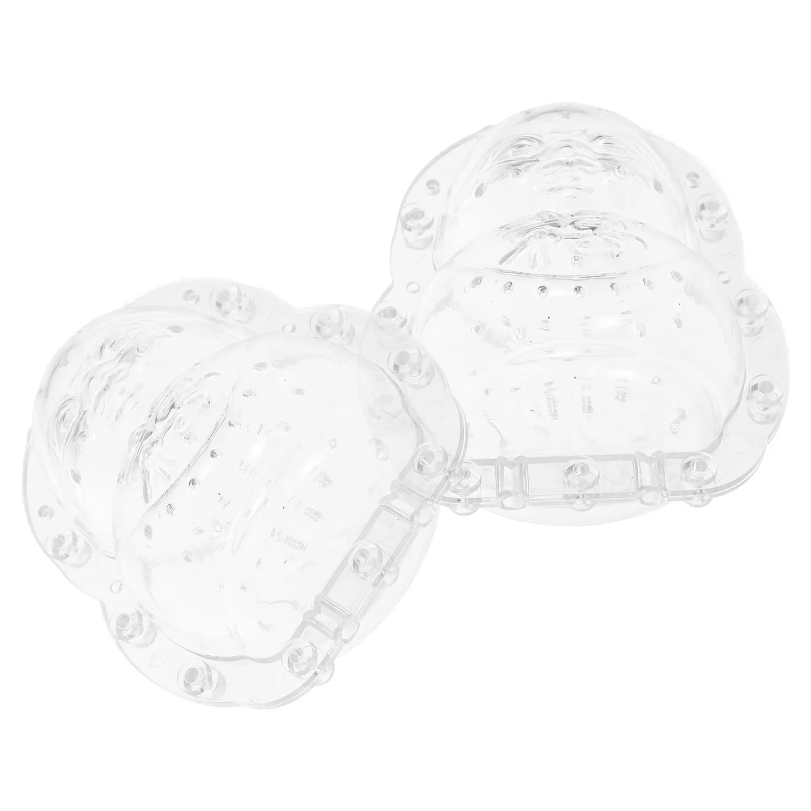 

2pcs Mold Adorable Buddha Growing Melon Multi-function Fruit Clear Shaping PC Garden Supply Accessories