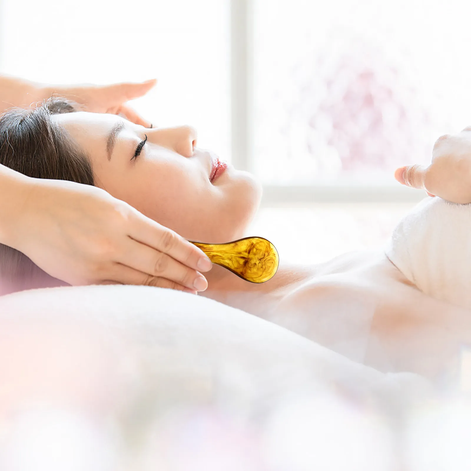 

1Set Facial Body Guasha Scraping Bar Resin Meridian Massage Stick Stress Relief Tool Guasha Bar Massage Stick Massaging Tool