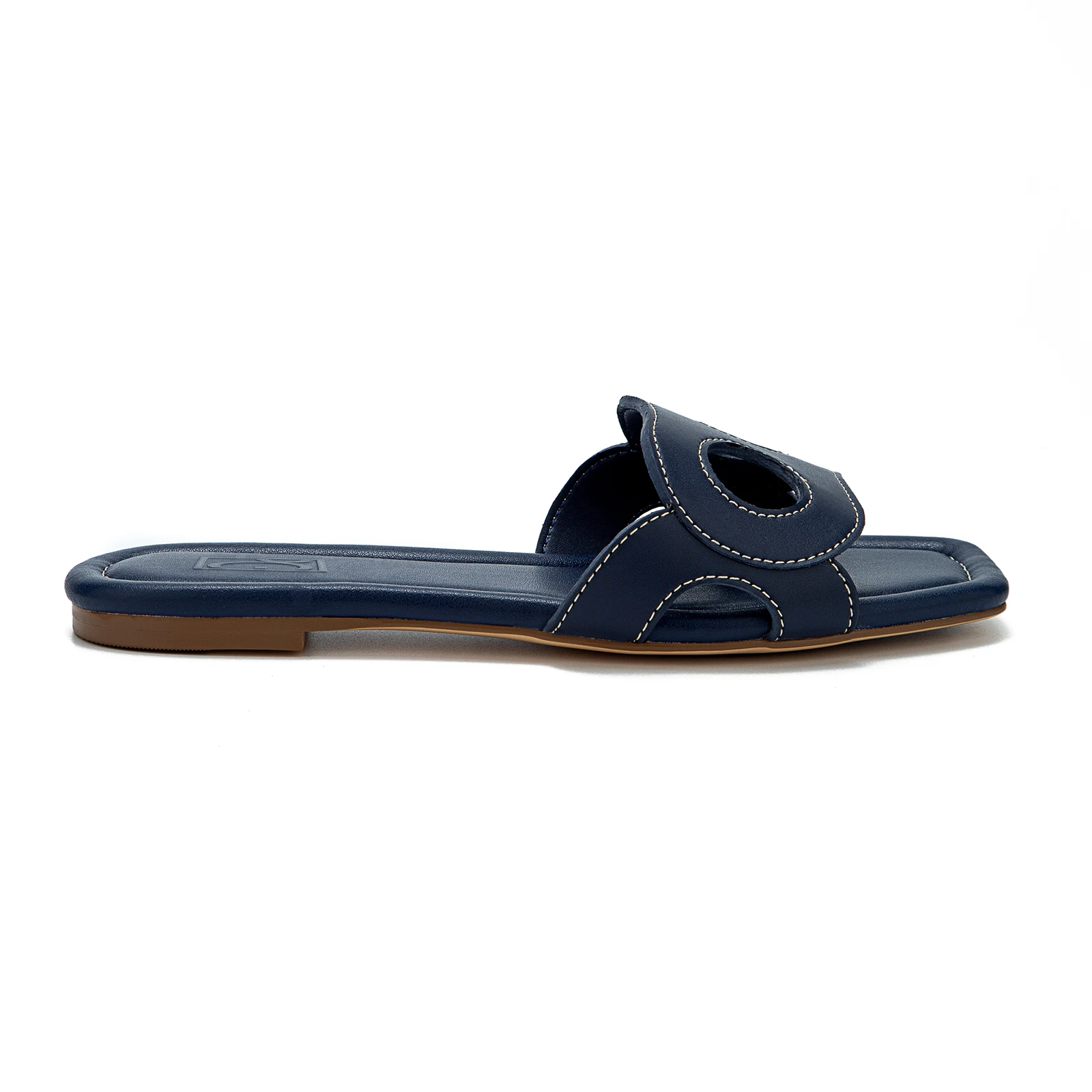 PG PATSY GARIS Niche Brand Women's Slippers Fashion Design Multifunctional Outdoor Style Women's Flat Slippers Solid Color