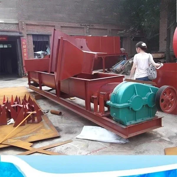 Automatic Clay Double Shaft Mixer For Brick Making Machine