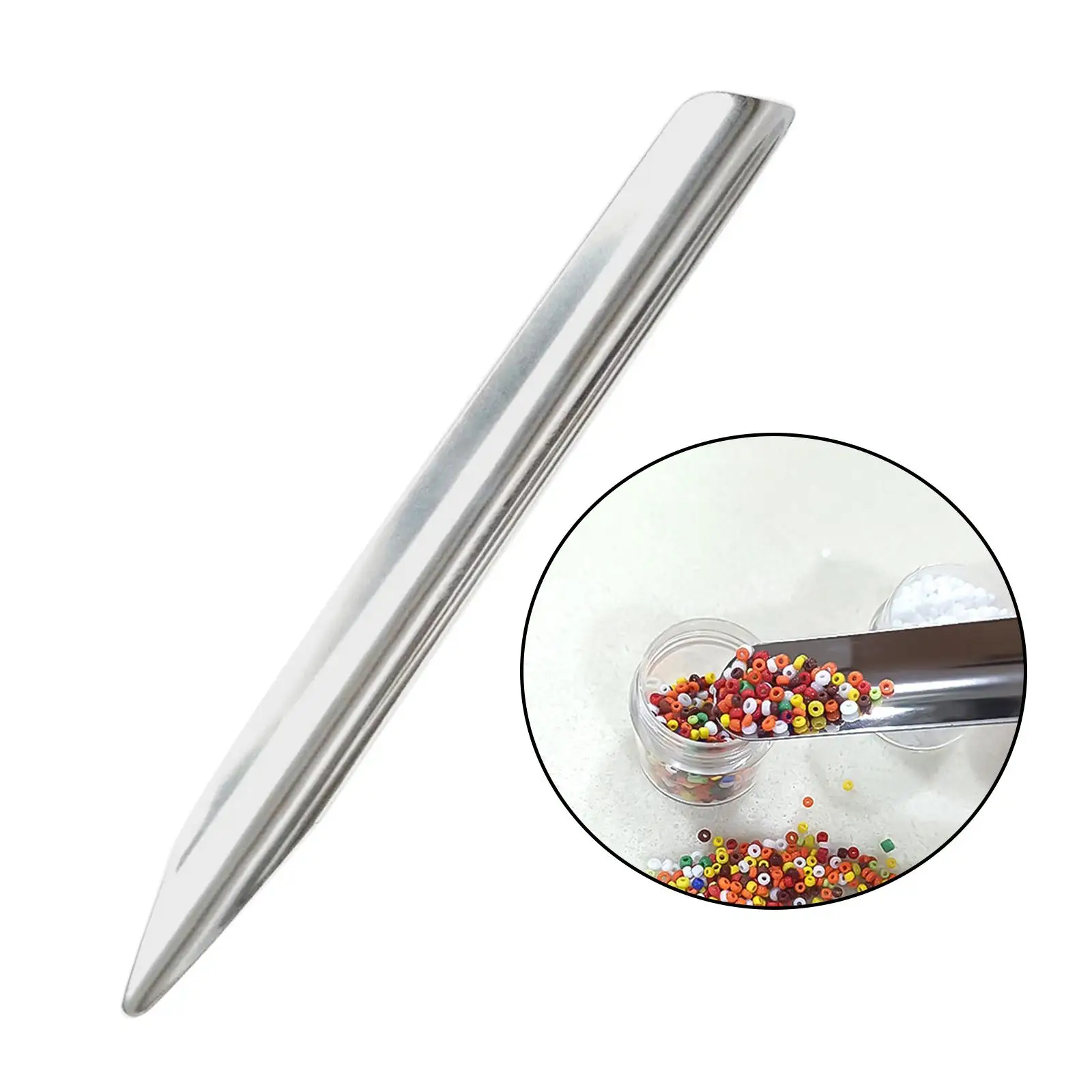 Jewelry Bead Spoon Jewelry Shovel for Jewelry Making Jewellery Spoon Beading Supplies Beads Spoon for Storage Home Jewelers