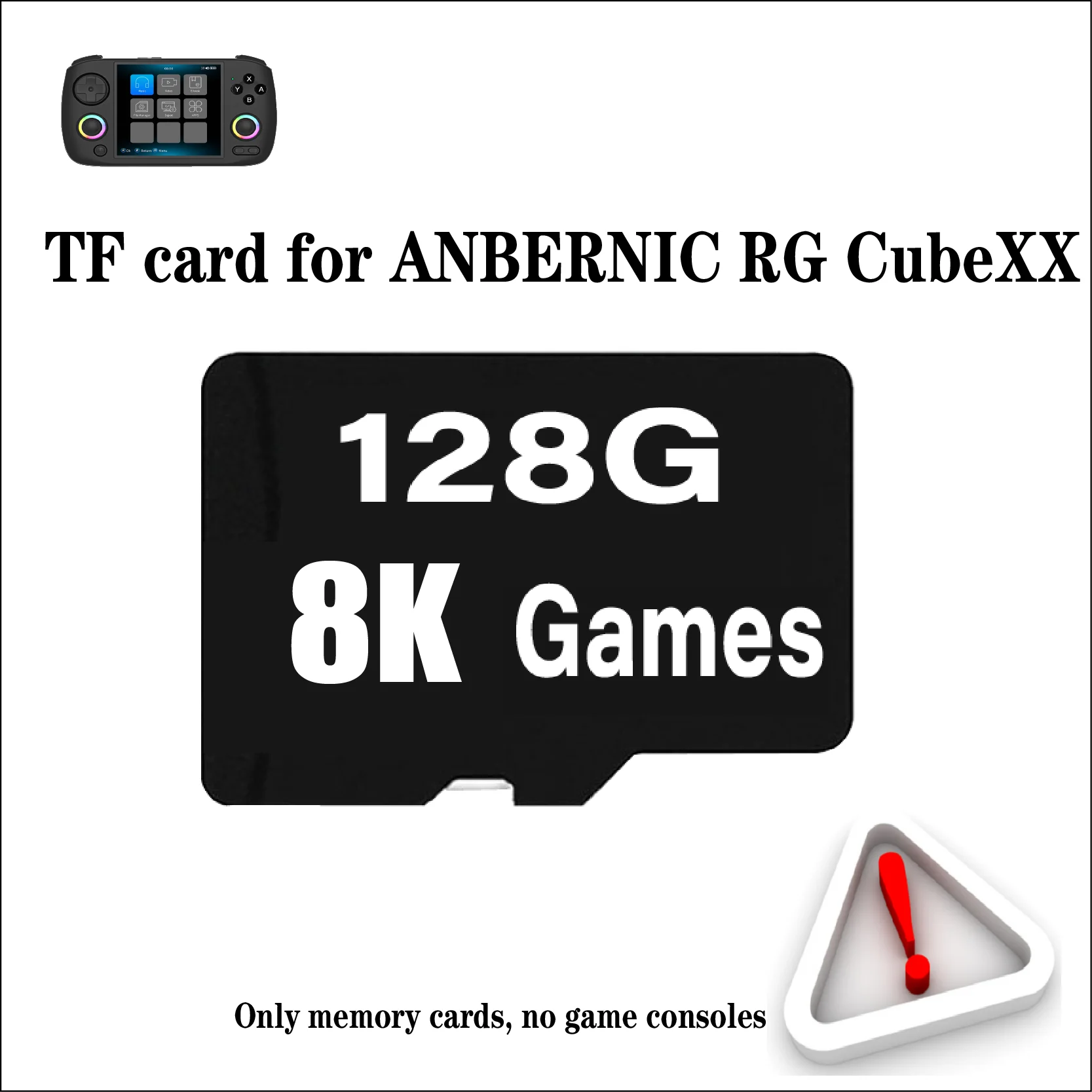 Carte mémoire pour console de jeu rétro, RG Toxic, BEXX TF, 256G, 256G, jeux PSP, carte SD, RGprofits ic BEXX, 11000 jeux