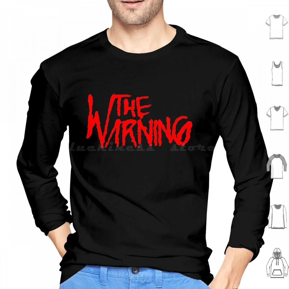 The Warning-Mexican Rock Band Hoodie cotton Long Sleeve Music Tour 2022 The Warning The Warning Vintage The Warning Logo The