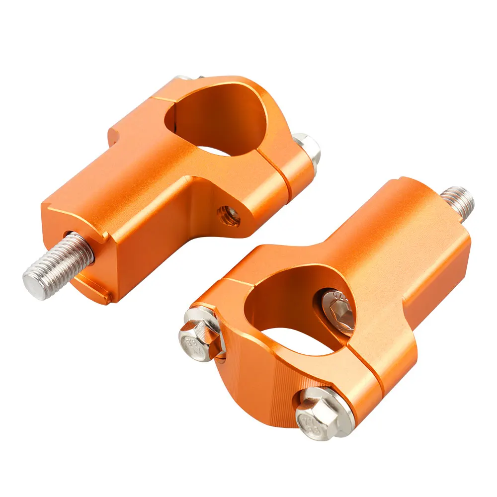 52mm Handlebar Mounts Clamp Riser For KTM 125 150 200 250 300 350 400 450 500 525 530 SX  XC XCW EXC XCFW EXCF Accessories