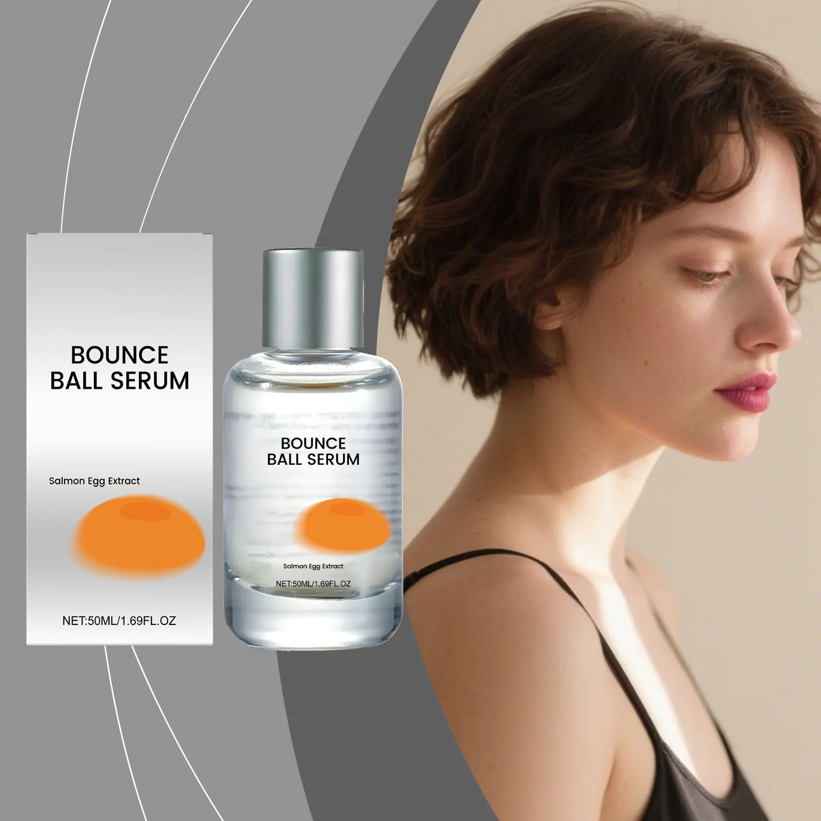 Firming Facial Serum Gentle Moisturizing Reduces Sagging Smooths Fine Lines Enhances Contours Nourishing Facial Serum