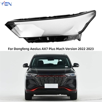 For Dongfeng Aeolus AX7 Plus Mach Version 2022 2023 Car Accsesories Polycarbonate High Gloss Fully Transparent Head Lampe Cover