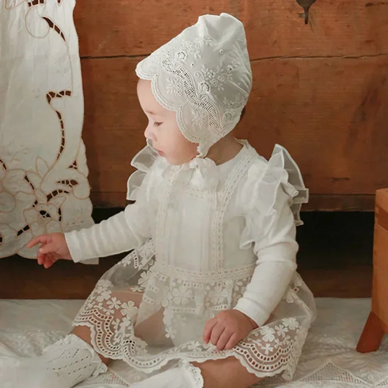 

Children Clothes Girl Princess Dress Lace Vest Sundress Sweet Fresh Fashionable Baby Girls Dresses Spring 2025 South Korean