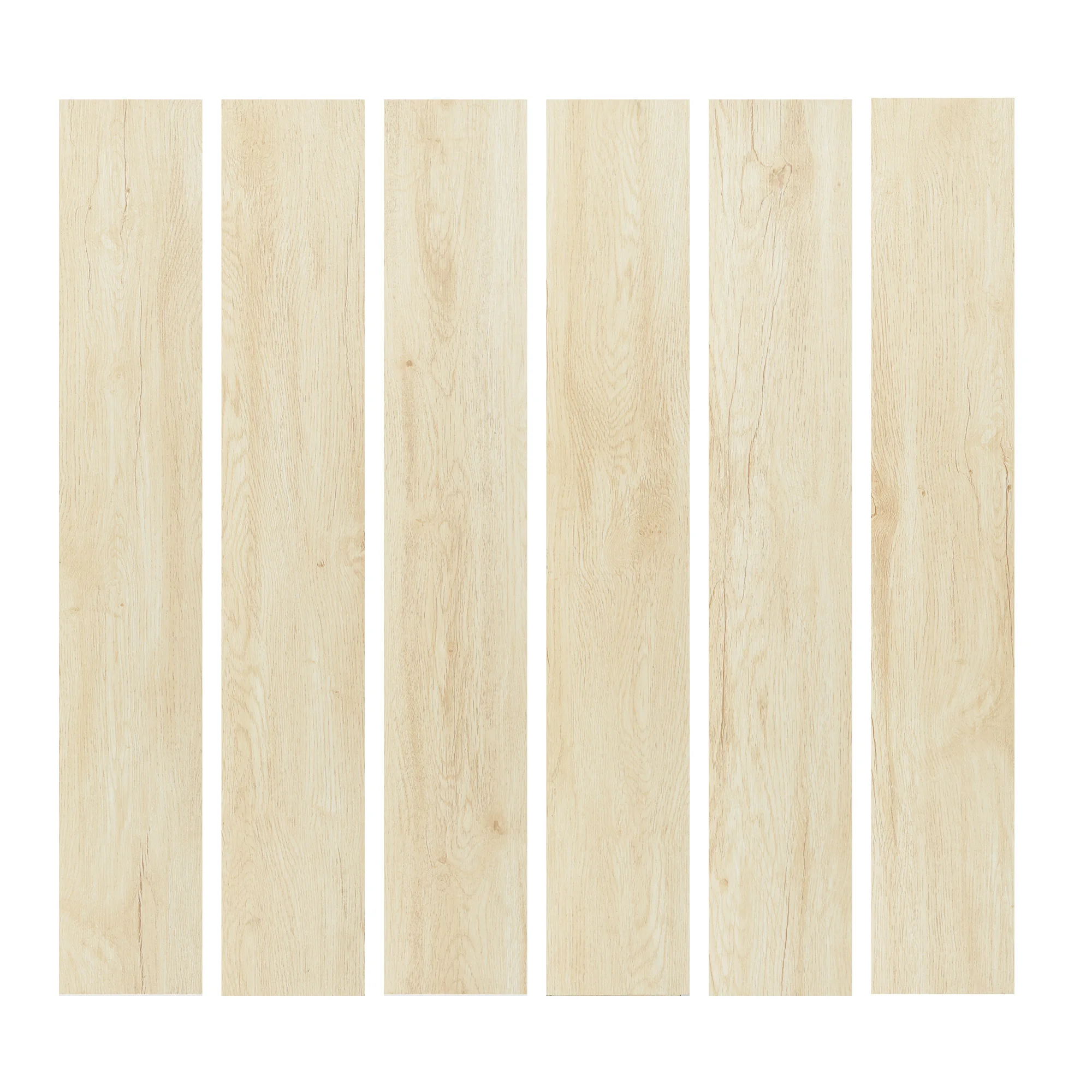 

30 Pieces 12MIL x 6 in. x 36 in. Peel and Stick Vinyl Floor Multi-layer Structure for US