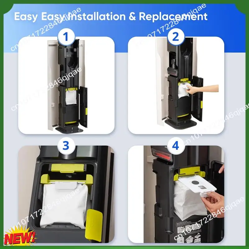 

A48I 12 Pack Improved Vacuum Bags Replacement Parts For Cordzero All-In-One Tower A939KBGS, A937KGMS, A938KBGS