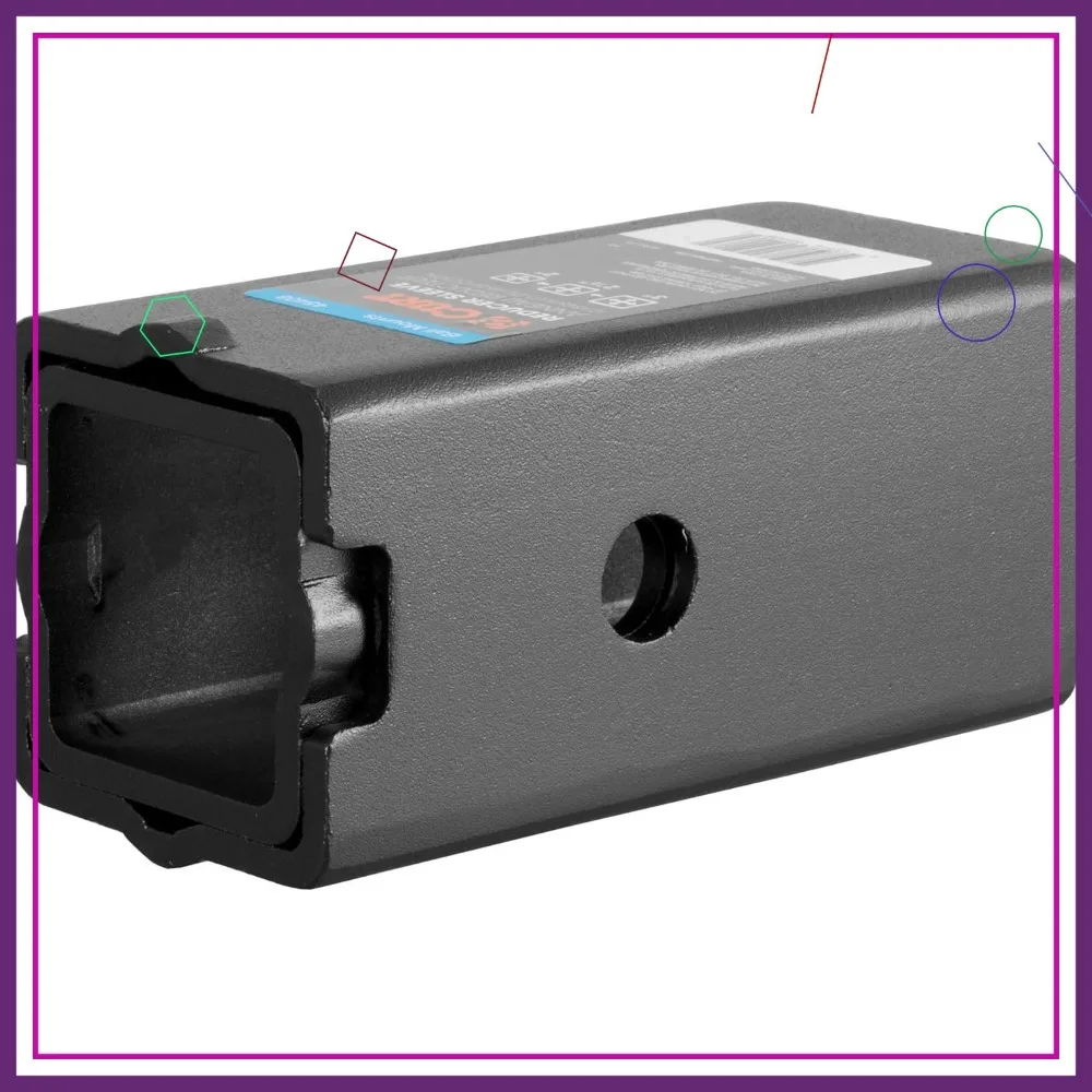 

Набор переходных втулок приемника сцепного устройства прицепа с 3 дюйма, снижает на 2-1/2 или 2 дюйма, сверхпрочная стальная конструкция, черная отделка