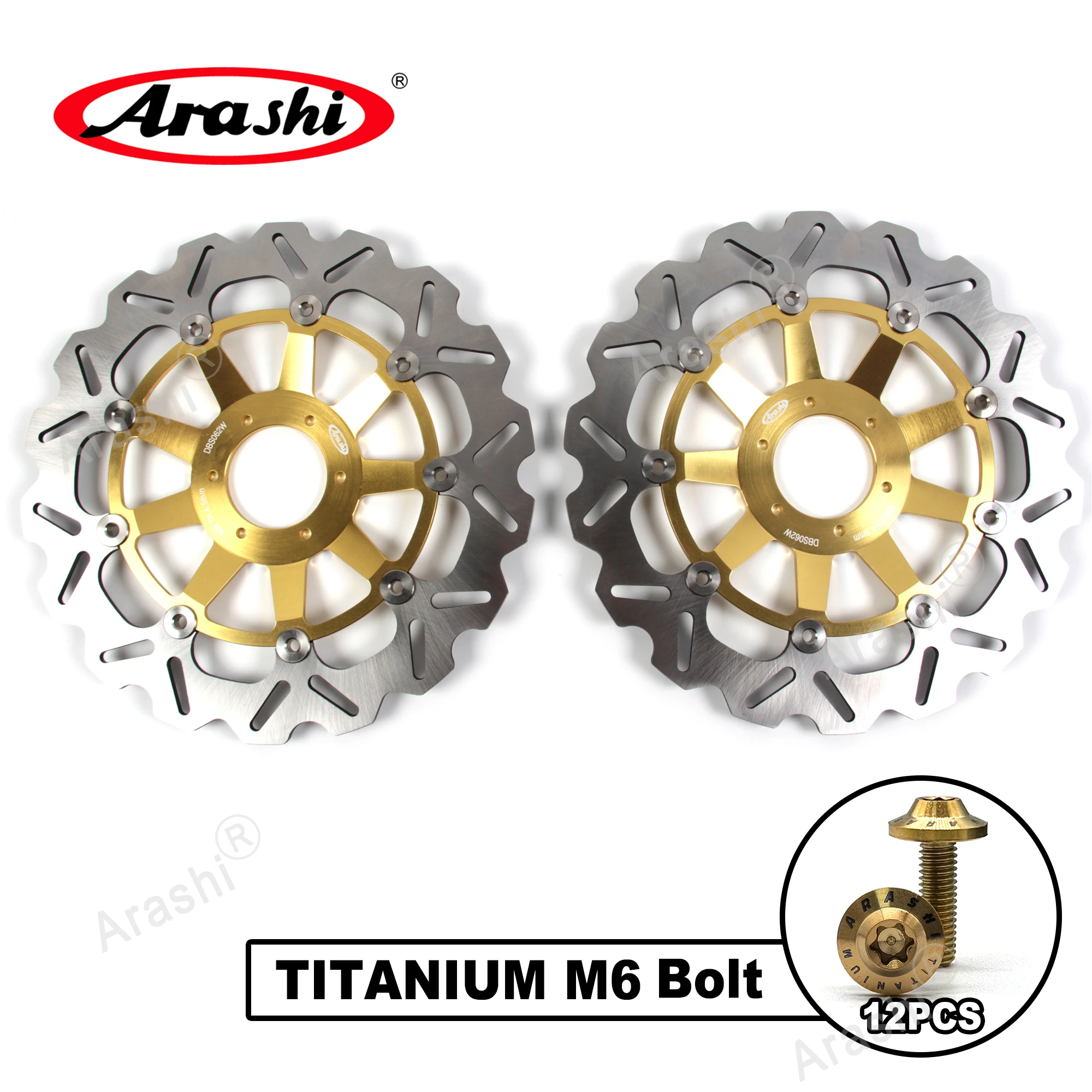 Arashi For HONDA CBR1100XX 99-07 CNC Front Brake Disc Rotor