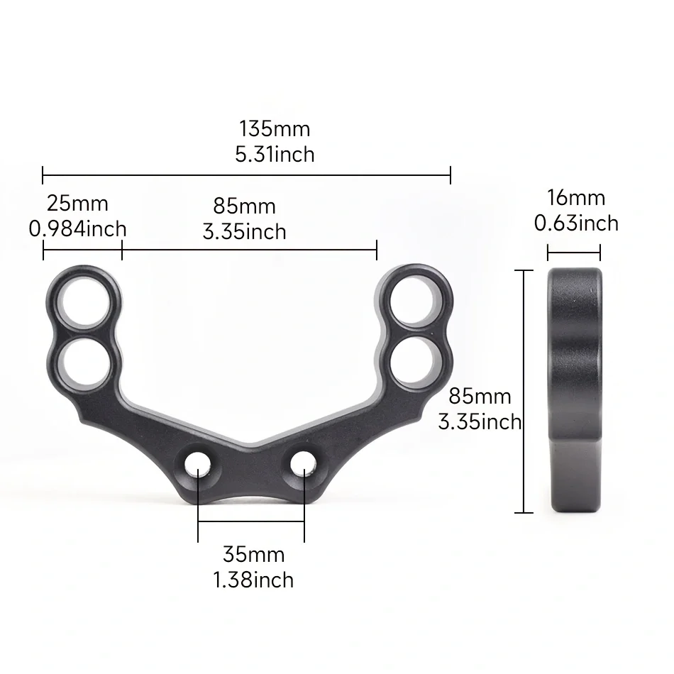 Aluminum Alloy Dual-Purpose Hunting Accessories - Durable Metal DIY Tools, Ergonomic Grip, Suitable for Outdoor Sports