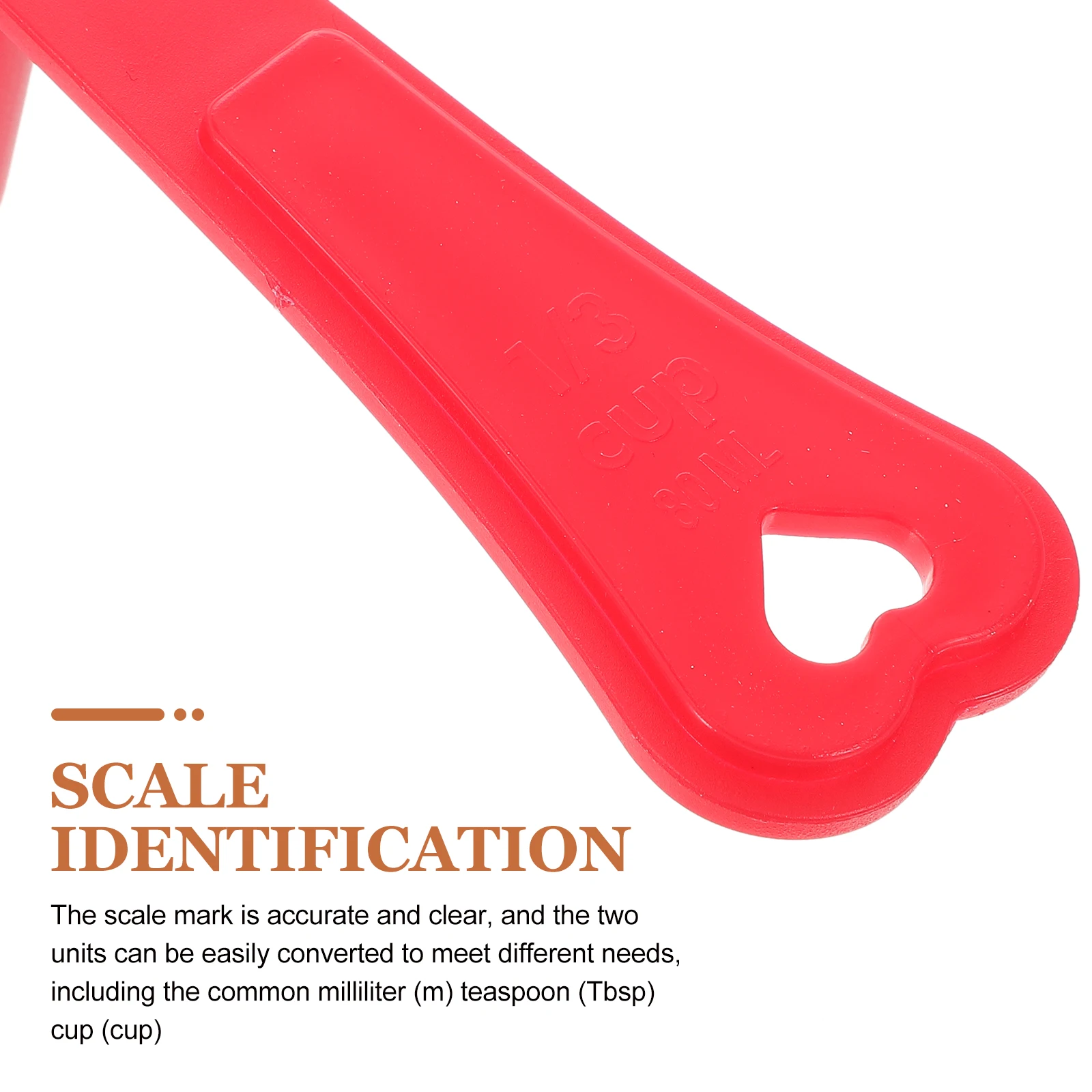 

4 шт. мерные ложки в форме сердца для мерных ложок в форме кофе, красочный пластик для выпечки, приготовления пищи, жидкости, сухих ингредиентов