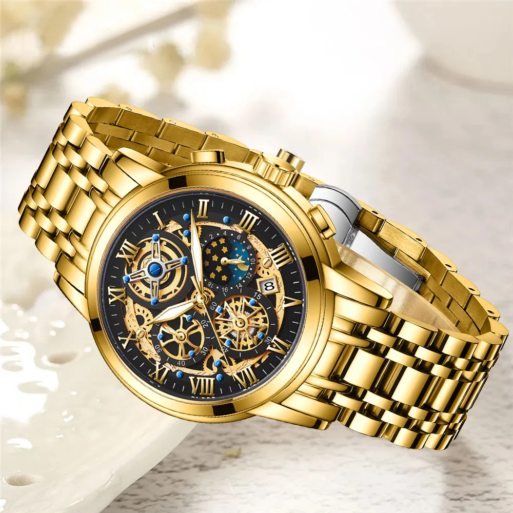 LIGE Top Luxury Brand Quartz Watch Women Fashion Creative Ladies Watch Casual Waterproof Chronograph Wrist Watches For Women