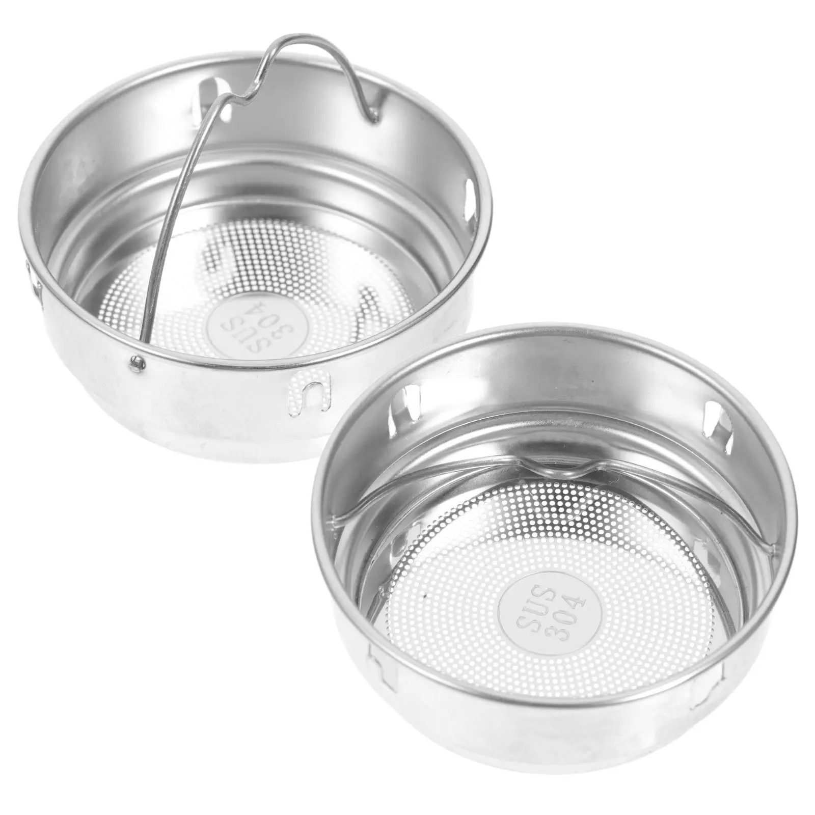 

2 Pcs Tea Strainer Filter Infuser Bottle Stainless Steel Mesh Sieve 52 5mm Diameter Easy Clean Travel Home Use Kitchen