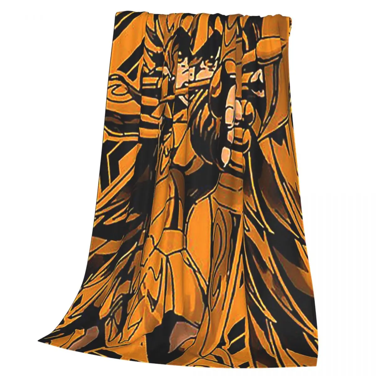 Knights Of The Zodiac Pegasus Saint Seiya Blankets Soft Warm Flannel Throw Blanket Bedspread for Bed  Picnic Travel Home Couch
