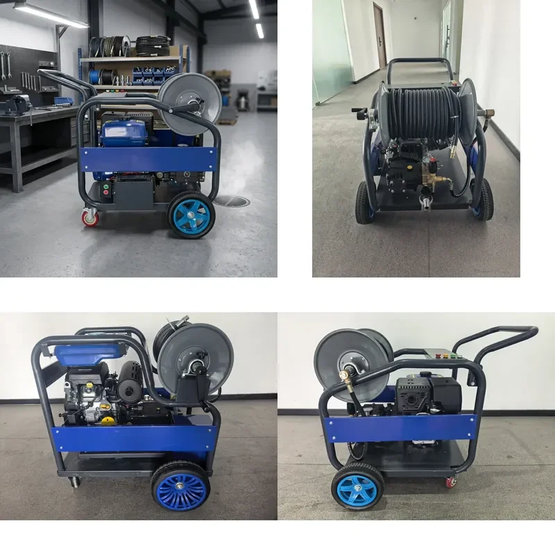New High Pressure Washer Heavy Duty Industrial Electric Car Washer for Sewage Pipes