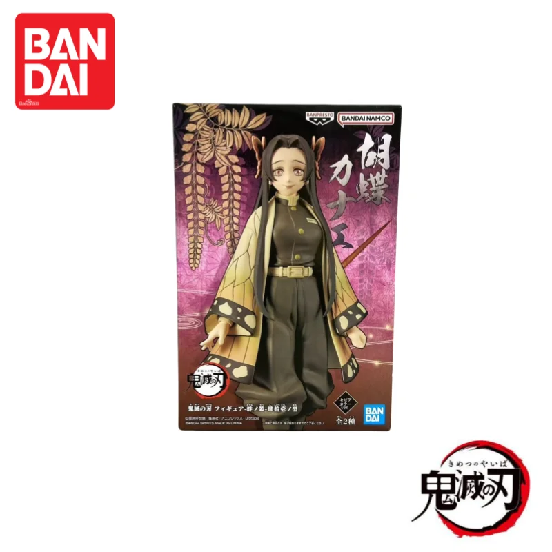 

100% оригинал, в наличии, оригинальная фигурка Bandai Banpresto Demon Slayer Banpresto Kochou Kanae, украшения, экшн-фигурка, оригинальная коробка