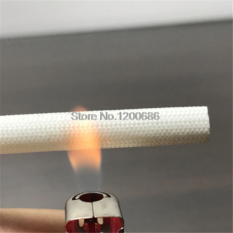

10/12/14/16MM High temperature Cable protection Tube 300 degree Celsius Insulating tube Flame retardancy: VW-1