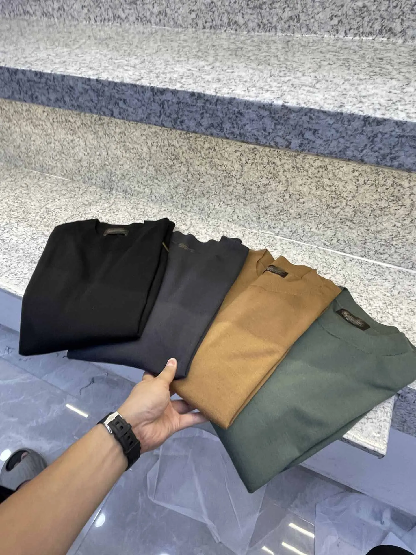 ディク-メンズウールセーター,ラウンドネックセーター,スエードストリップ,スタンドアップカラー,ハーフジッパー,ウールブレンドプルオーバー,秋冬,2022