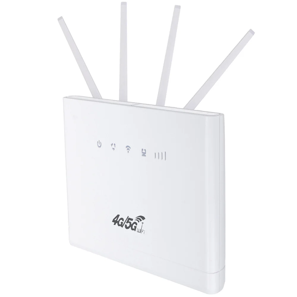 CP109 4G LTE Wireless 150Mbps Speed CPE Routers Wifi Hotspot Router Home With 4 Antenna SIM Card Slot