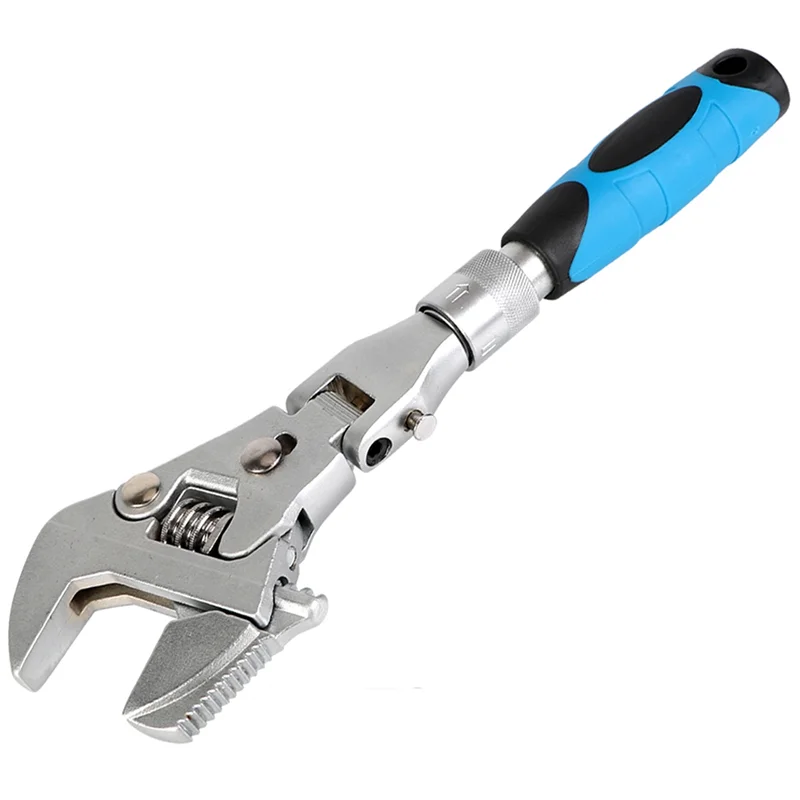 

Multifunctional Five-In-One 10-Inch Retractable Adjustable Wrench