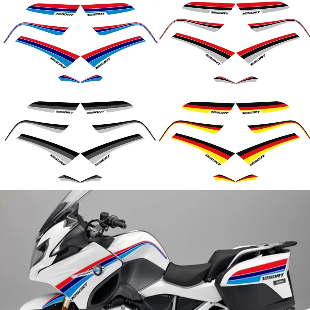 

Stickers R 1250 RT For BMW R1250RT R1250 Side Luggage Cases Trunk Knee Tank pad Protector Fairing Emblem Badge Logo Decal Kit