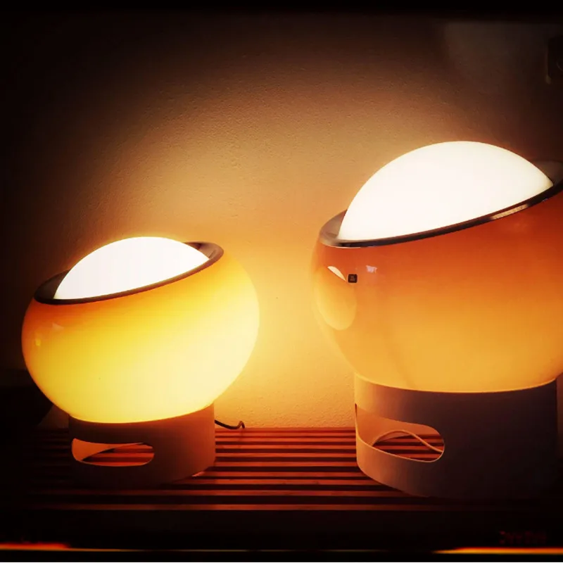 Clan desk lamp Creative Protein Glas Ball Lamp Home Atmosphere Decor Night Light Bedroom Bedside living room designer lamps
