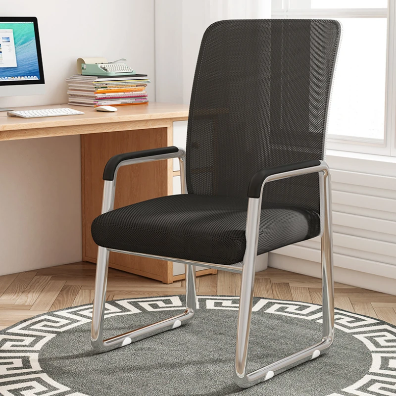 Taller Cheap Office Chair Wheels Fancy Black Mobile Office Chairs Mesh Study Nordic Cadeira De Escritorio Home Furniture