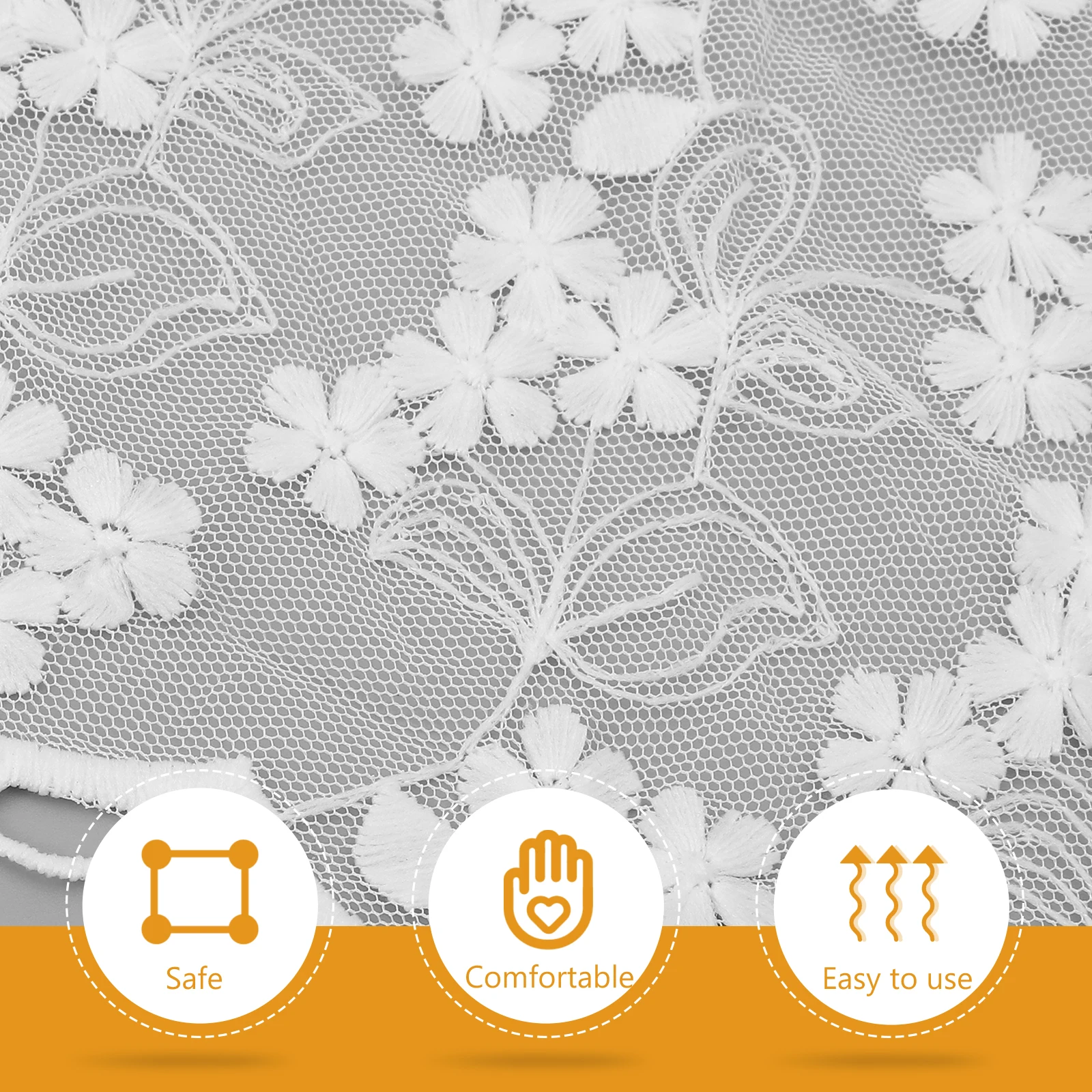 

Lace Scarf Comfortable Daily Wear Hair Scarf For Women Triangle H kerchief Laceed Hair B Accessories