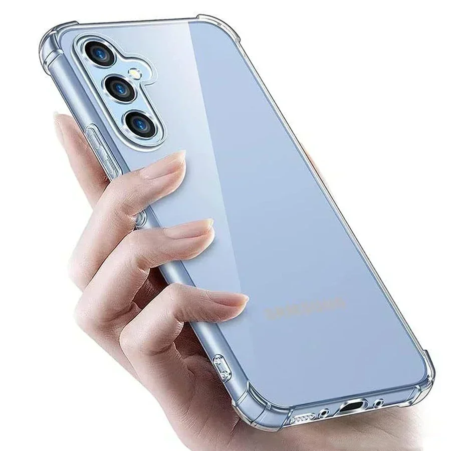 

Shockproof Case For Samsung Galaxy A04 A14 A24 A34 A54 Clear Silicone A03 A13 A23 A33 A53 A73 A02 A12 A22 A32 A42 A52 Back Cover