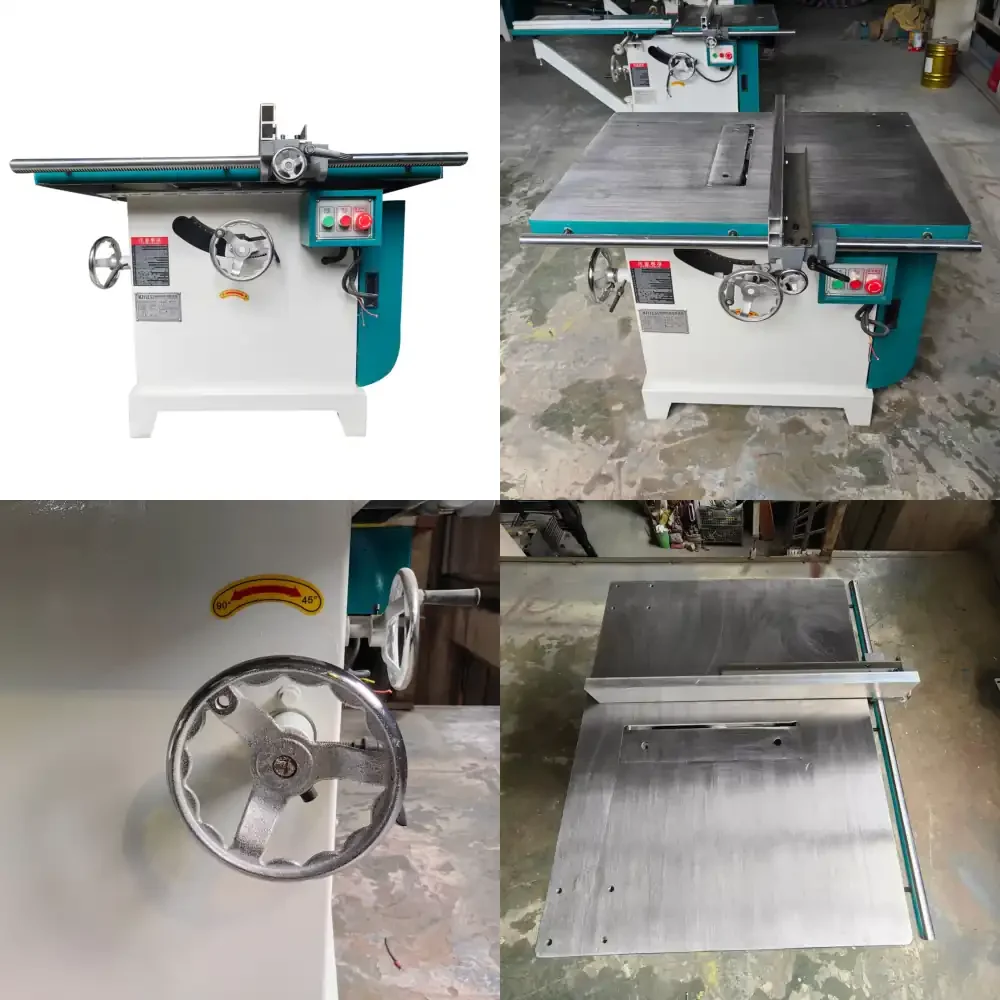 

MJ112.51 Low Noise Industrial Professional Woodworking Circular Sliding Table Saw Machine