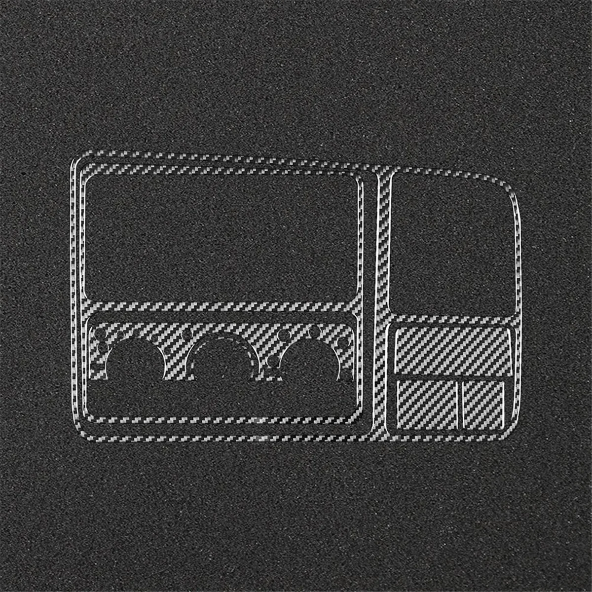 

Carbon Fiber for Chevy Silverado 1500 1999-2002 Console Air Vent Cover FM Adjustment Switch Cover Trim Accessories